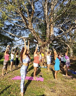 Yoga al aire libre